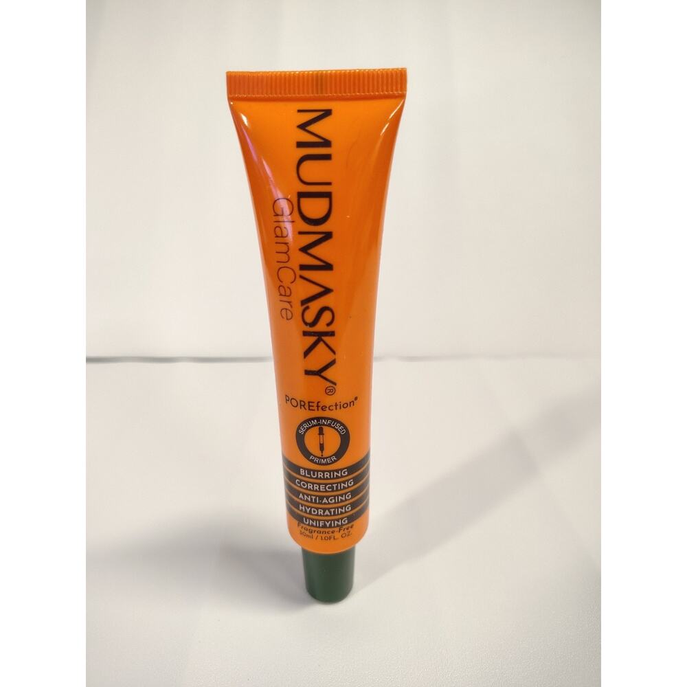 MUDMASKY GlamCare POREfection® Serum-Infused Primer Full Size NEW